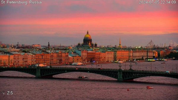 Санкт-Петербург онлайн обзорная веб-камера