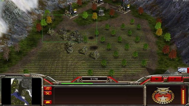 [C&C Zero Hour Shockwave] - Leang vs Airforce (7) - [Hard] смотреть онлайн
