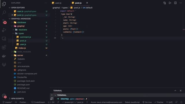 Yoga graphql with MongoDB adding graphql types #21 смотреть онлайн