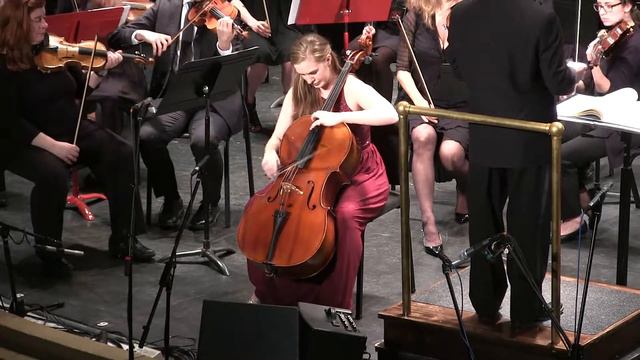 Griffin Seuter, cellist in Schumann Cello Concerto смотреть онлайн