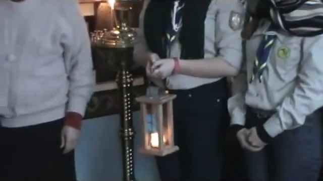 Вифлеемский огонь мира на Богородской земле 2013