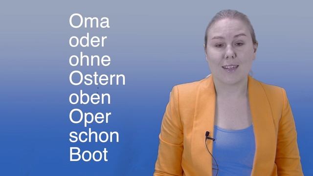 Как правильно произносить "o"? Фонетика немецкого языка. смотреть онлайн