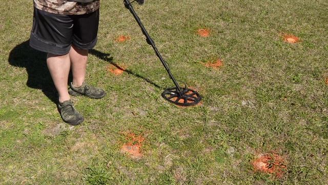 MINELAB XTERRA PRO DEPTH AUDIO ON DEEP TEST смотреть онлайн