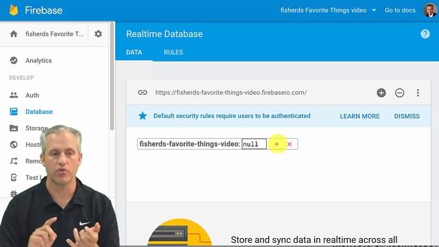 Setting up our first Firebase project for our iOS app смотреть онлайн