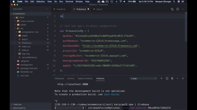 7 React Redux Firebase Full Auth + Forgot Password + Email + Social Login - Firebase Setup смотреть онлайн