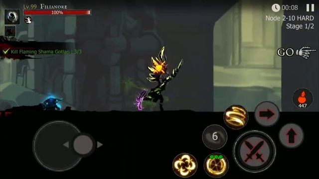 Shadow of Death - Lunae Moon Flower Skills Part 1 смотреть онлайн