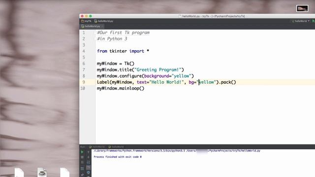 Python: Tkinter & Modifying Label Text, Color, and Window Size смотреть онлайн