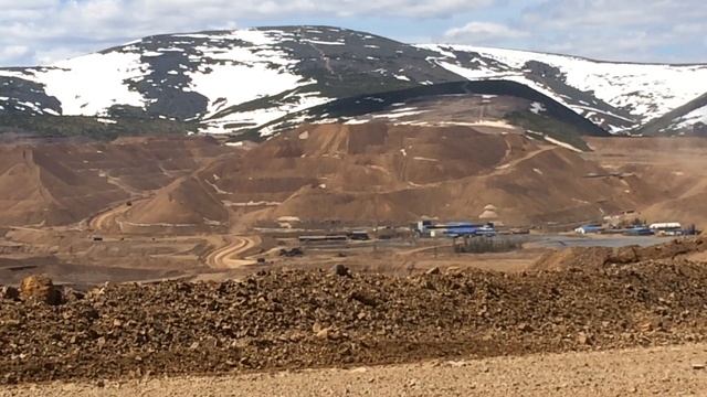 Карьер золотой руды между Нерюнгри и Бодайбо - месторождение таборное смотреть онлайн