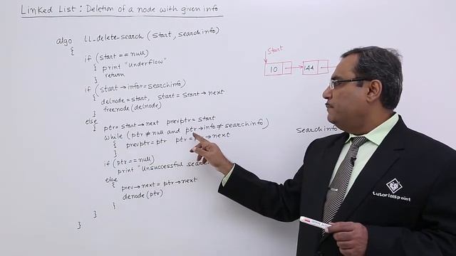 Linked List Deletion Of A Node With Given Info смотреть онлайн