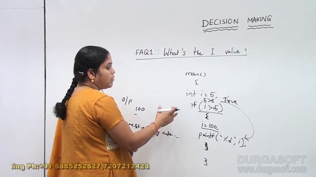 C Language faqs | Decision Making || Q1.What is the output of the following program|by Santoshi смотреть онлайн