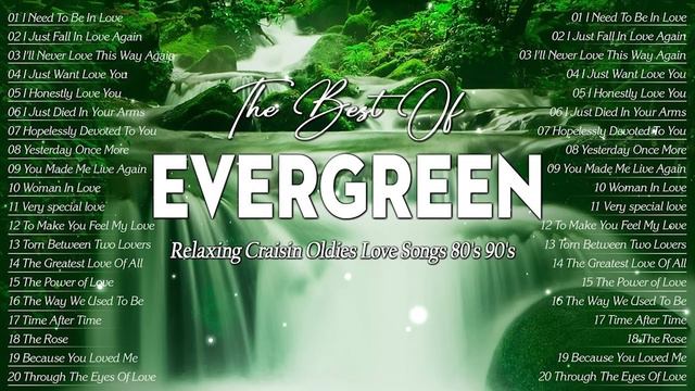 Evergreen 70s 80s 90s Songs 🌳 Relax Oldies Music 🌳 Best Beautiful Cruisin Love Songs Collection смотреть онлайн