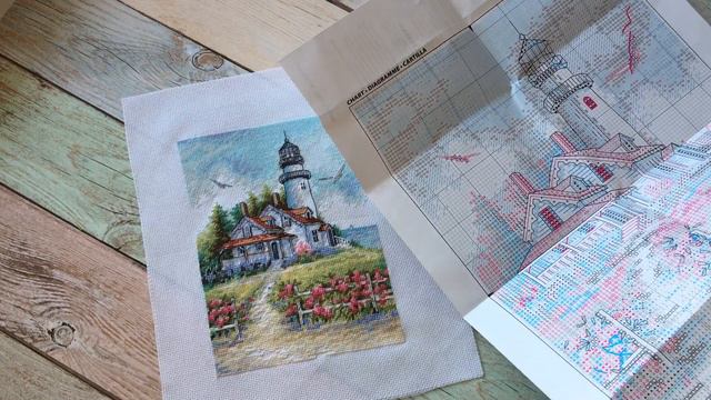 Готовая работа. Dimensions “Scenic Lighthouse” смотреть онлайн