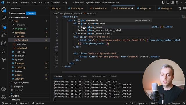 Django & HTMX - Dynamic Form Creation and Submission смотреть онлайн