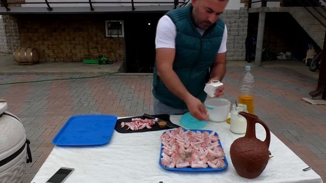 BARBECUE In A TANDOOR. COLD CUTS.