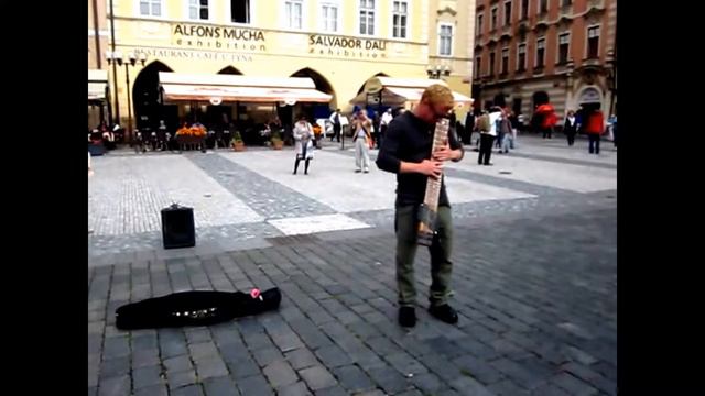 Prague. Уличные музыканты. смотреть онлайн