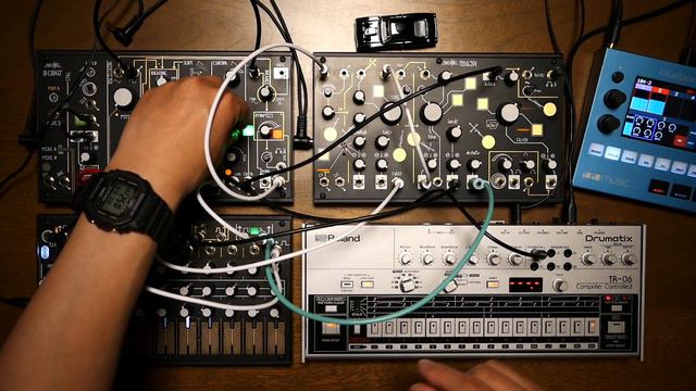 Techno Jam #32: Make Noise Strega, 0-COAST, 0-CTRL, Roland TR-06 смотреть онлайн