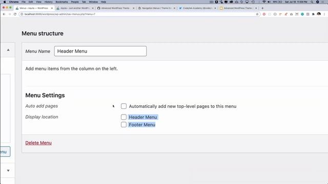 #22 Register Nav Menu WordPress Tutorial | how to create dynamic header menu in wordpress | nav_men смотреть онлайн