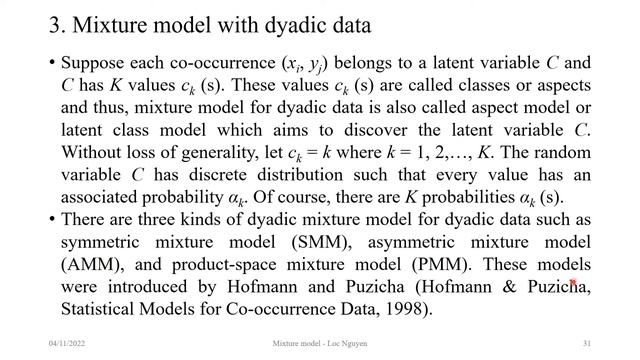 Finite mixture model with EM algorithm смотреть онлайн