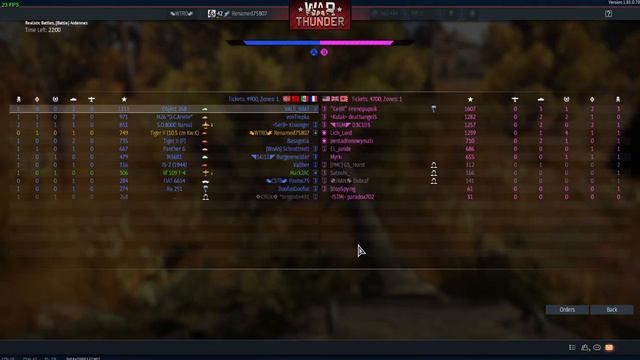 War Thunder =WTRO= Tiger II 10.5 cm смотреть онлайн