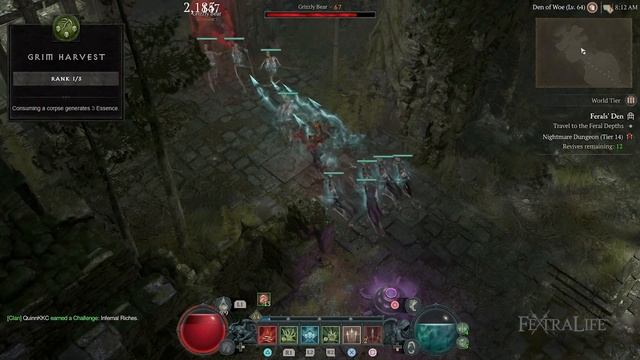Diablo 4 Necromancer Build - Blood Lance Endgame Build (Level 50+) смотреть онлайн