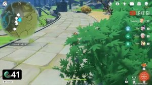 Lizard Tail 84 Locations FAST FARMING ROUTE | Genshin Impact 2.1