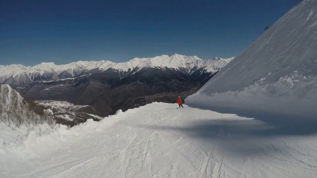 19.03.2019 Роза Хутор. Фиалка - Горизонт - Озёрная. Часть 1 смотреть онлайн