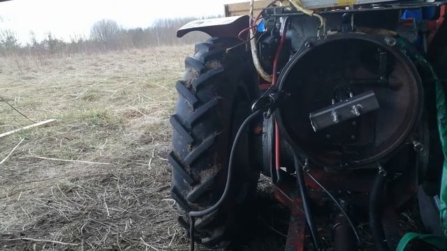 Минитрактор ТЗ4К14.Снимаю передний подшыпник ВОМ.Часть2 смотреть онлайн