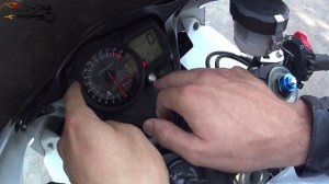 Как настроить индикатор оборотов на Suzuki GSX-R