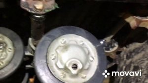 Смазываем подшипники катков снегохода Буран