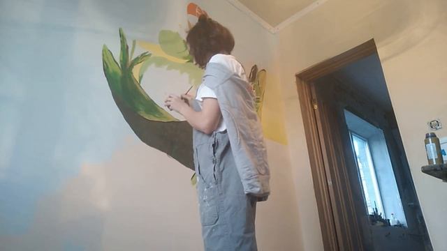 Рисунок рыбы на стене) смотреть онлайн