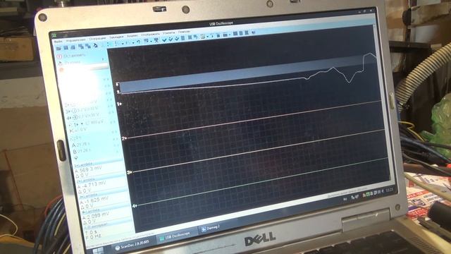 Неисправный датчик кислорода (лямбда-зонд). Проверка осциллографом. смотреть онлайн