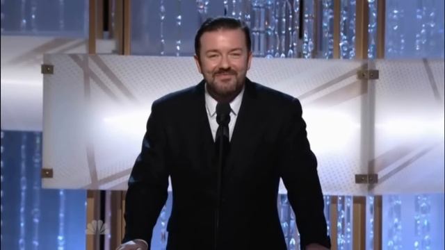 Ricky Gervais at the 2011 Golden Globes смотреть онлайн