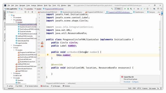 #63. Setting Progress Sequence | JavaFX Quiz Applications смотреть онлайн