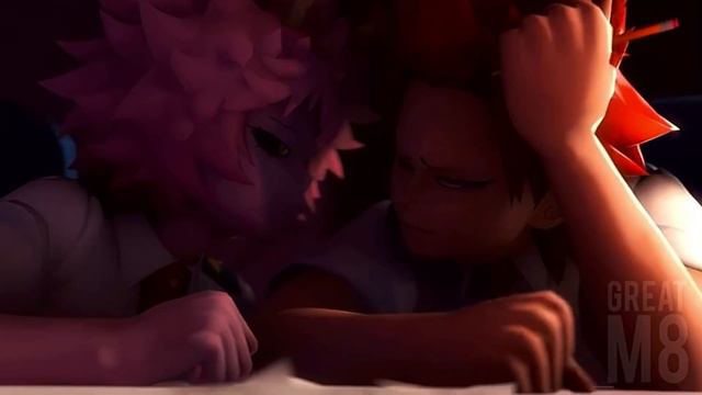 Mina x Kirishima - After Hours Studying {GreatM8 NSFW} смотреть онлайн