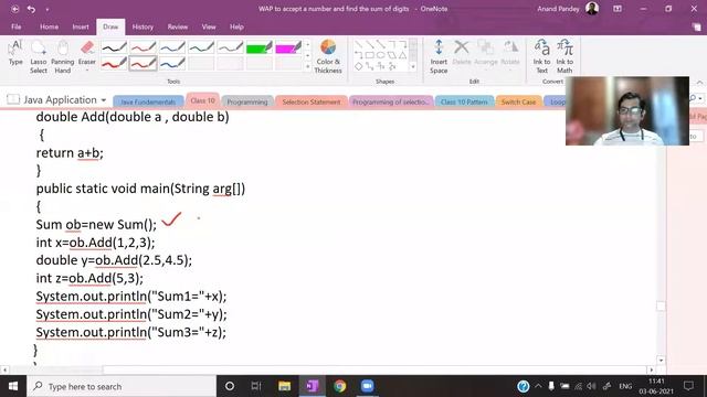 Default Constructor and Function overloading in Java смотреть онлайн