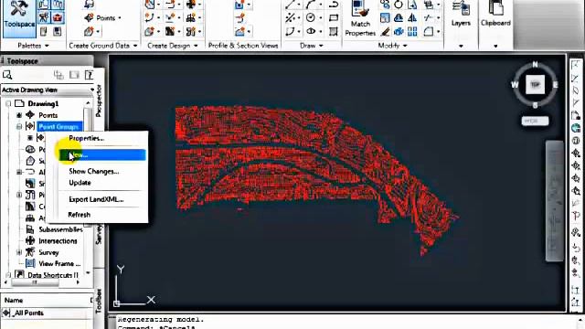 IMPORTAR PUNTOS EN AUTOCAD CIVIL 3D смотреть онлайн