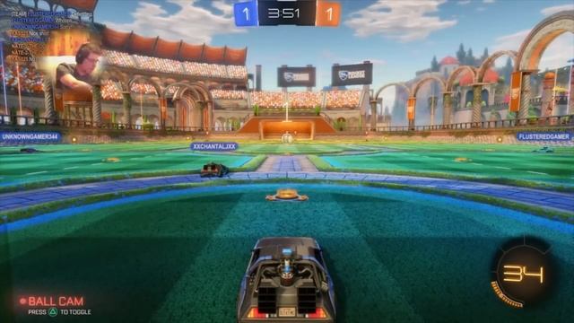 Rocket League // Back to the Future // YouTube Gaming смотреть онлайн