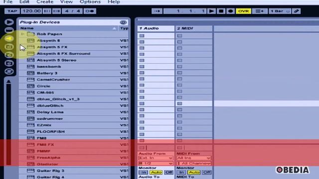 ABLETON LIVE: How to insert a VST instrument смотреть онлайн