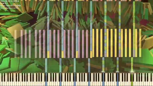 [Black MIDI] Synthesia/PianoFall - The Nuker 3 F1 Audio | 60 FPS смотреть онлайн