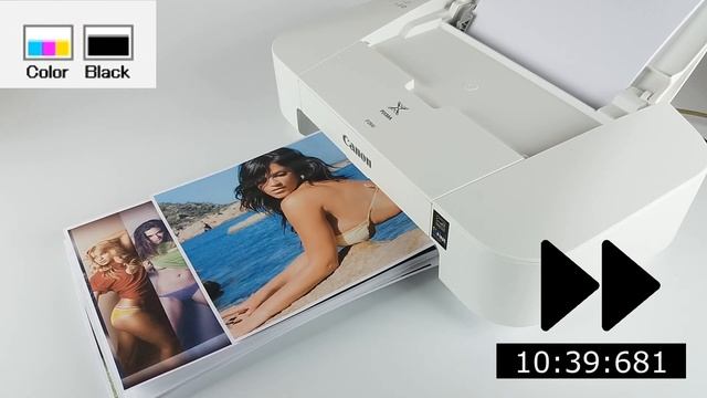 Canon Pixma IP 2840. Как печатает? Обзор, описание, печать. смотреть онлайн