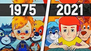 Эволюция «Простоквашино» (1975-2021)