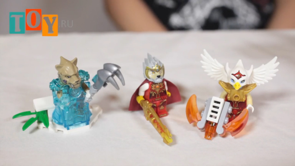 Конструктор Лего (Lego Legends of Chima) Огненный истребитель Орлицы Эрис 70142 смотреть онлайн