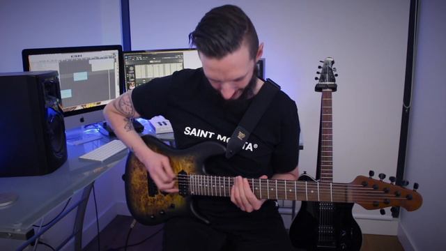 How To Play - Witch Hunt | Slaves | Tyler Pace (Guitar Tutorial - 6 & 7 String w/tabs | 2020) смотреть онлайн