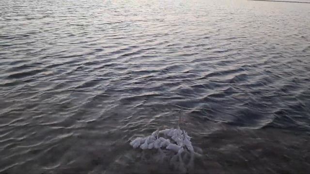 Озеро Баскунчак на рассвете. смотреть онлайн