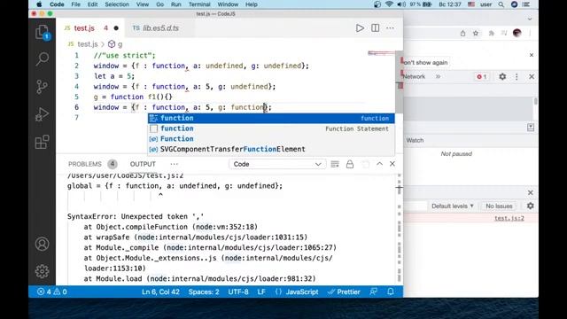 1. Глобальные объекты. JavaScript смотреть онлайн