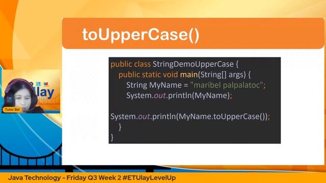 Java Technology - Friday Q3 Week 2 #ETUlayLevelUp смотреть онлайн