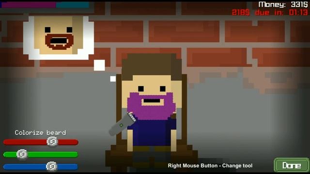 THE ULTIMATE MUSTACHE!!!!!! |Trimmer Tycoon| смотреть онлайн