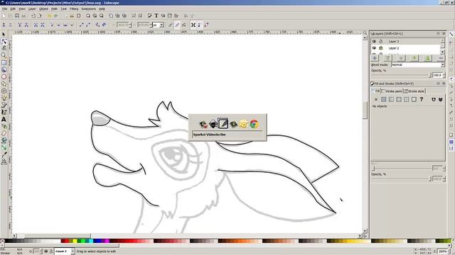 Using layers in Inscape to improve draw sequence in Sparkol смотреть онлайн