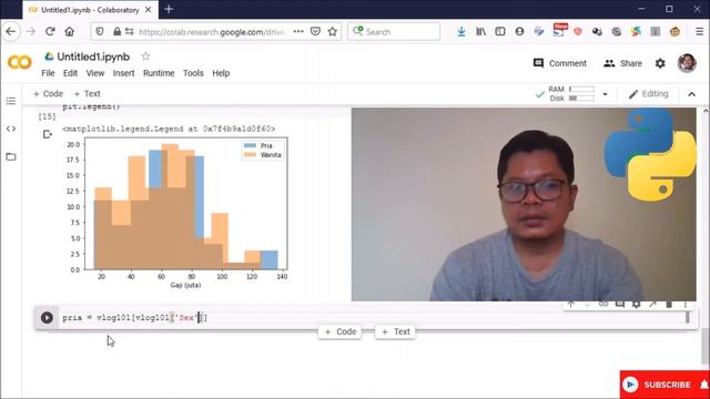 Seri Machine Learning | Analisis Segmentasi Pelanggan (Matplotlib-Numpy-Pandas-Seaborn) Python -#10 смотреть онлайн