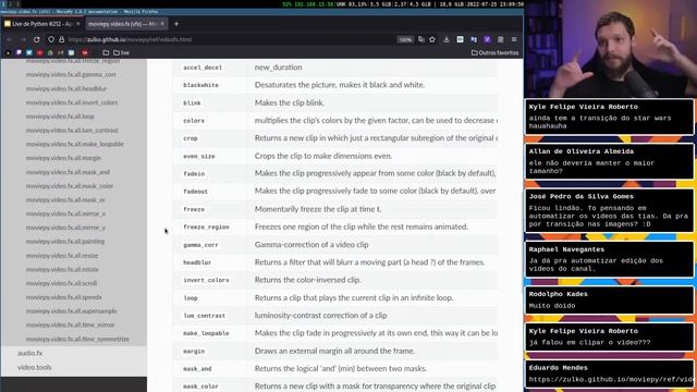 Automatizando edição de vídeos com Moviepy | Live de Python #212 смотреть онлайн